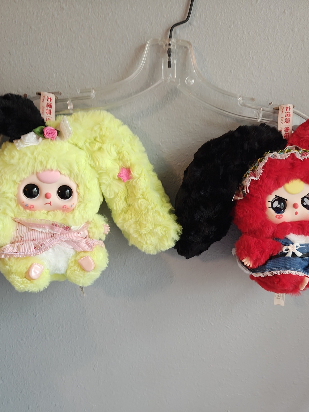 Baby Three / Lily Rabbit Town V4 plush pendants from Yiwu First Rigorous.